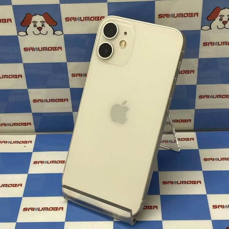 【中古】iPhone12 mini 64GB 白いこと MGA63J/A SoftBank版SIM無償性