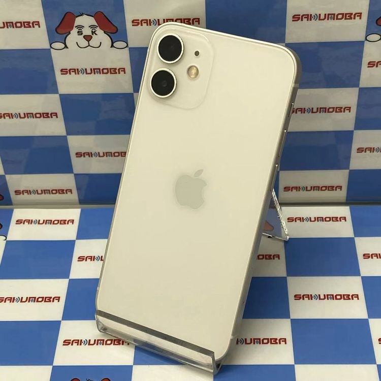 【中古】iPhone12 mini 64GB 白いこと MGA63J/A SoftBank版SIM無償性