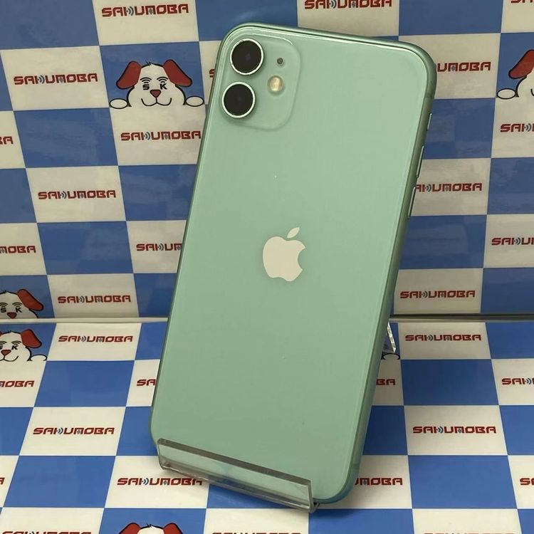 【中古】即日送りとどける可iPhone11 256GB 緑であること MWMD2J/A 金版SIM無償性