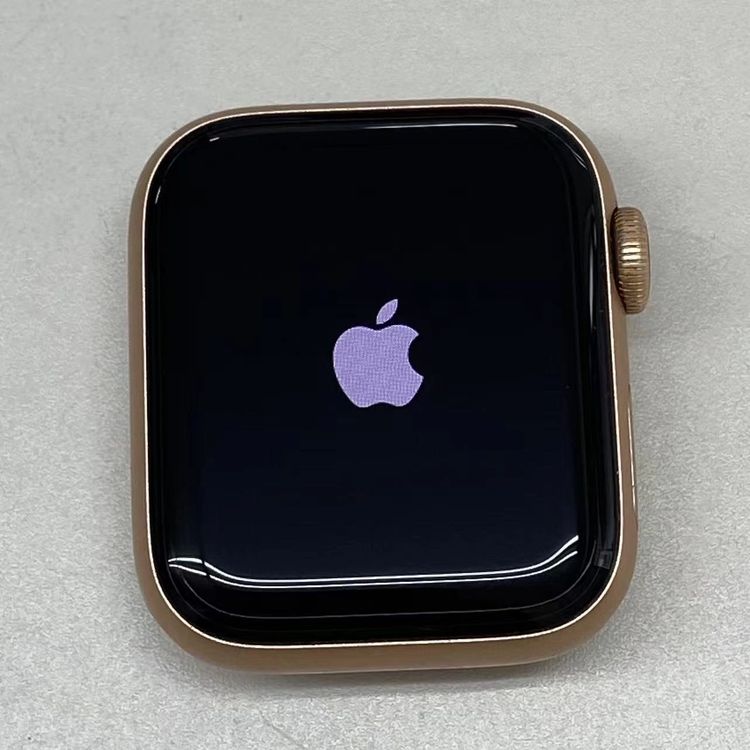 【中古】Apple Watch SE 40粍 GPS+Cellular青写真 32GB ゴールド MKQX