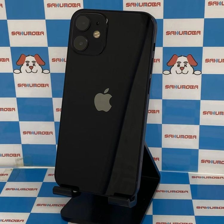 【中古】即日送りとどける可iPhone12 mini 64GB 黒いこと MGA03J/A SIM無償性