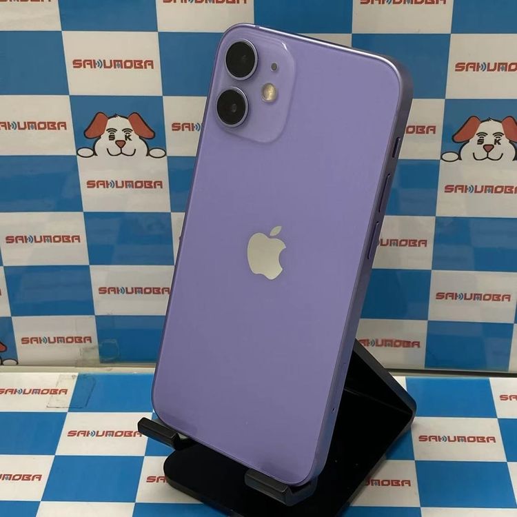 【中古】即日送りとどける可iPhone12 mini 128GB パープル MJQD3J/A SIM無償性