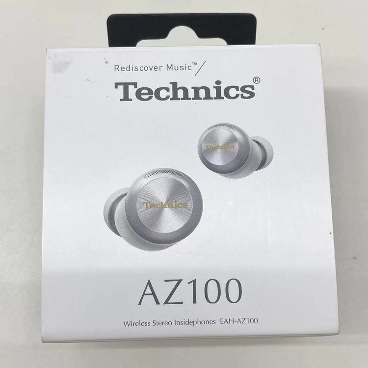 【中古】即日送りとどける可Technics - しろがね色 EAH-AZ100-S 美品