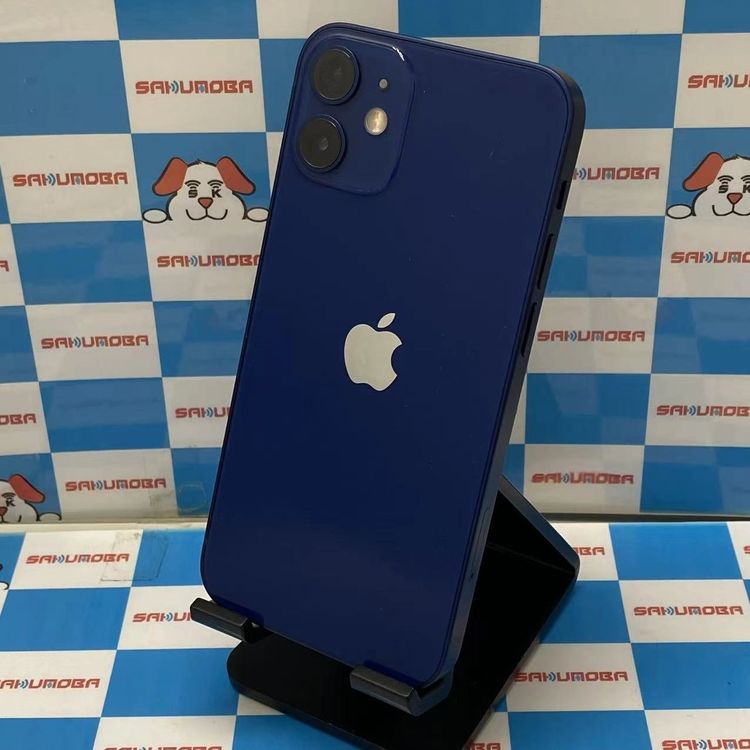 【中古】即日送りとどける可iPhone12 mini 64GB 青色 MGAP3J/A 金版SIM無償性 美品