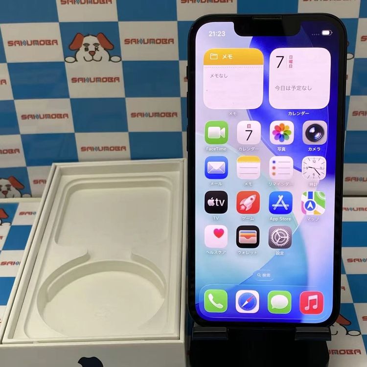 【中古】iPhone13 mini 128GB 真夜中 MLJC3J/A 可動性版SIM無償性