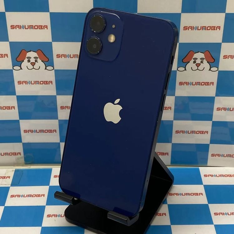 【中古】iPhone12 mini 128GB 青み MGDP3J/A SoftBank版SIM無償性 ジ