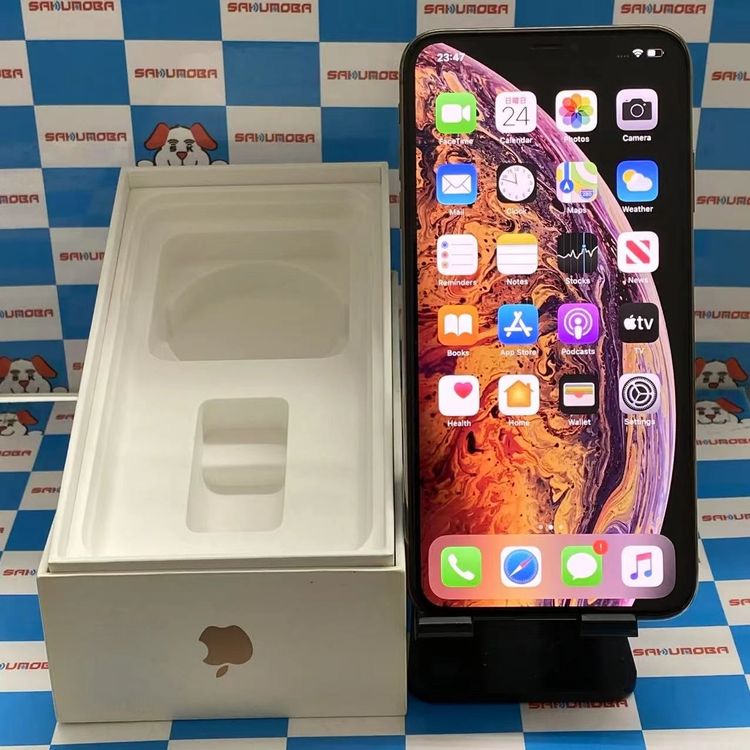 【中古】iPhoneXS Max 256GB ゴールド MT6W2J/A SoftBank版SIMフリー