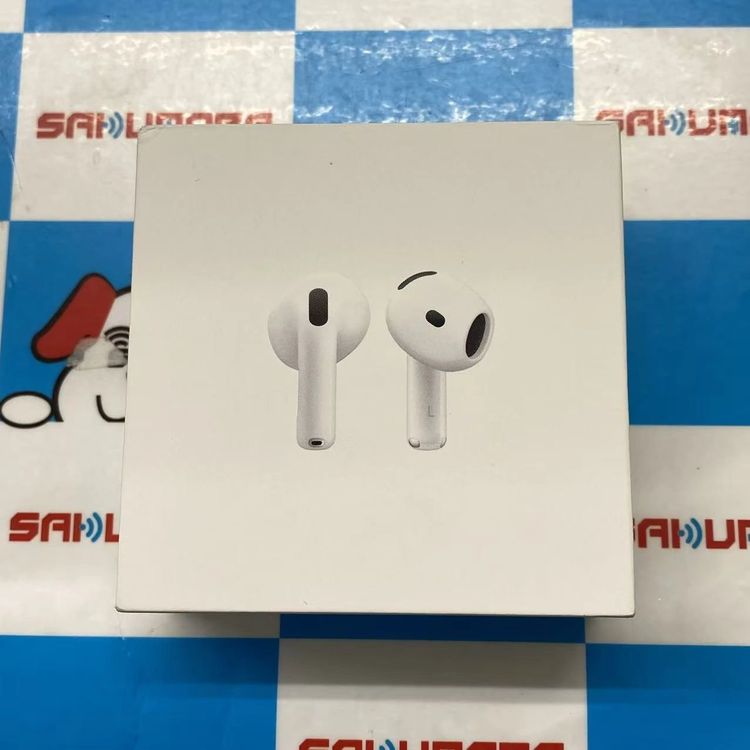 【新品・未当て嵌める】即日送りとどける可AirPods 第4時人 外国で版 白いこと MXP63CH/A 未開封未当て嵌める品