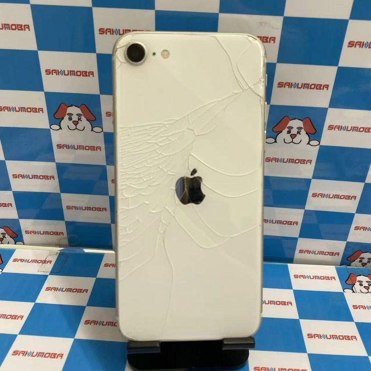 【中古】iPhoneSE 第3世代 64GB スターライト MMYD3J/A Apple版SIMフリー ジャ