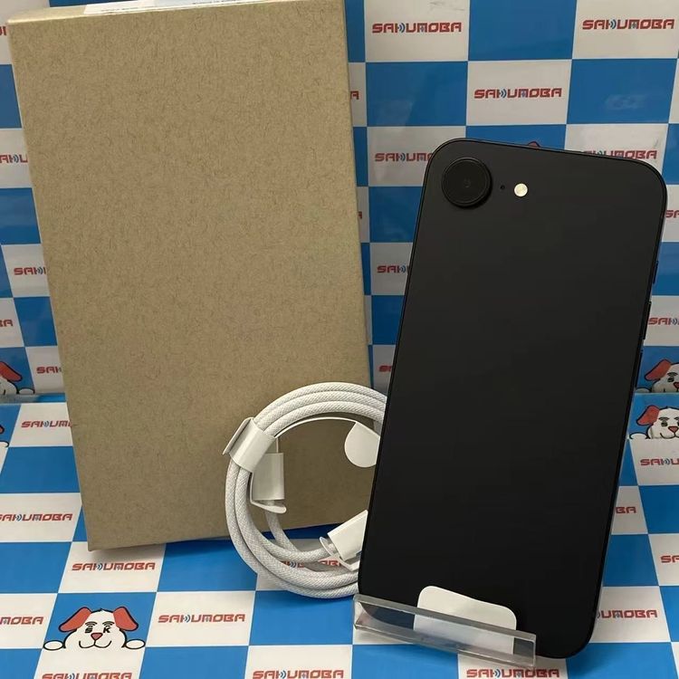【中古】即日発送可iPhone 16e 128GB ブラック ND1Q4J/A SIMフリー 交換未使用品