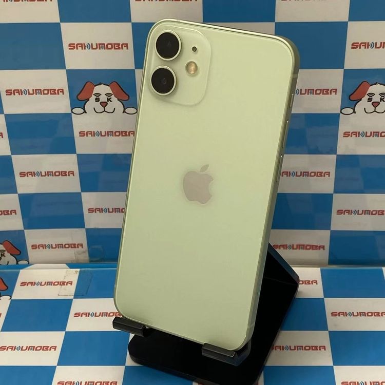 【中古】即日発送可iPhone12 mini 256GB グリーン MGDW3J/A SIMフリー 美品