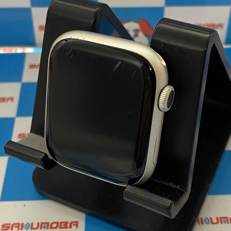 【中古】Apple Watch Series9 45mm GPSモデル 64GB スターライト MR9P3J