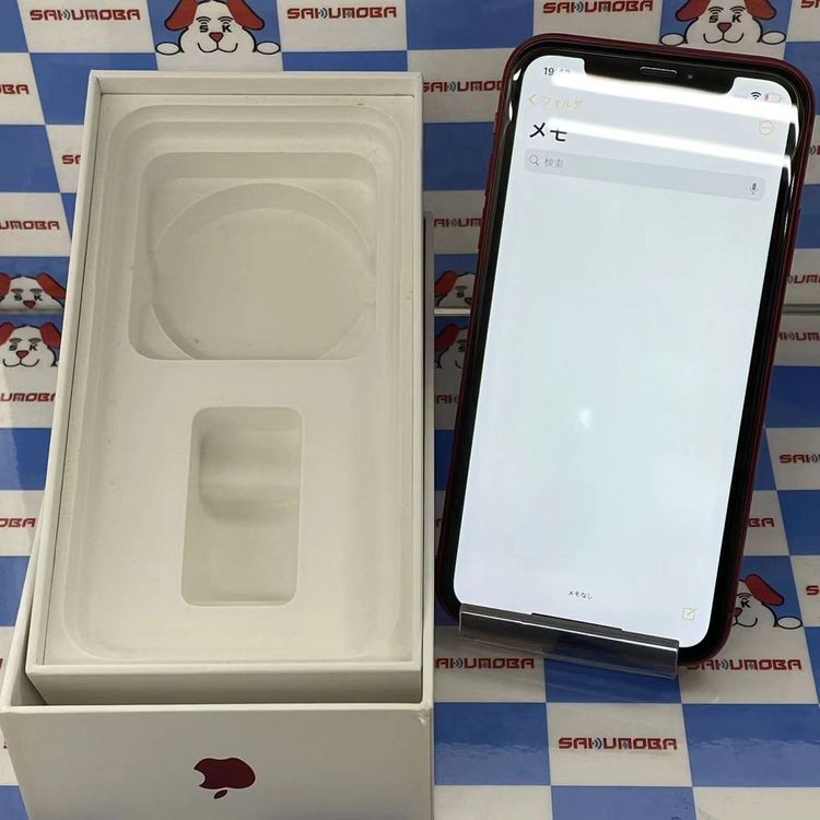 【中古】iPhoneXR 64GB Product Red MT062J/A AU版SIMフリー ジャンク品