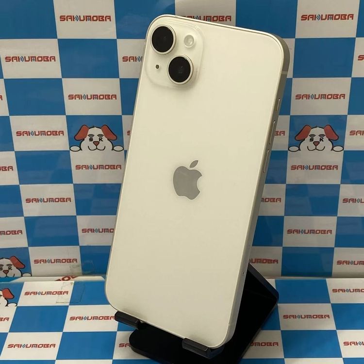 【中古】即日発送可iPhone14 Plus 128GB スターライト MQ4D3J/A AU版SIMフリー