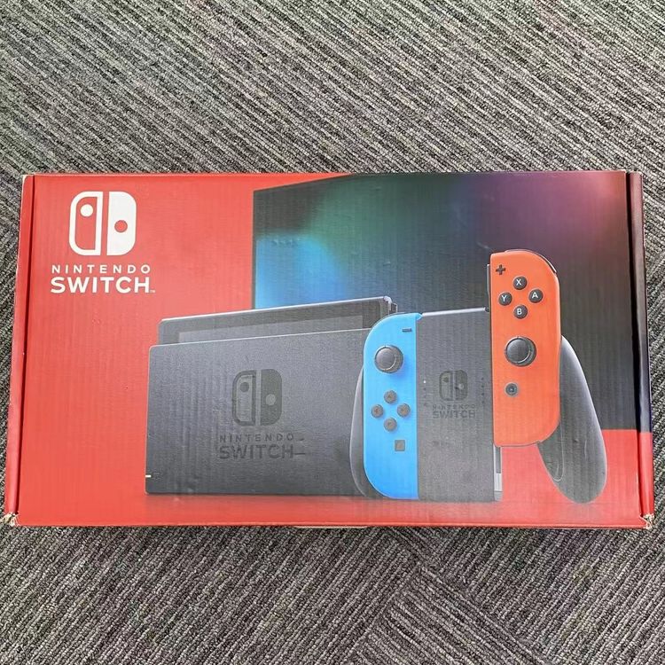 【中古】Nintendo Switch 2019年モデル 32GB ネオンブルー/ネオンレッド HAD-S-