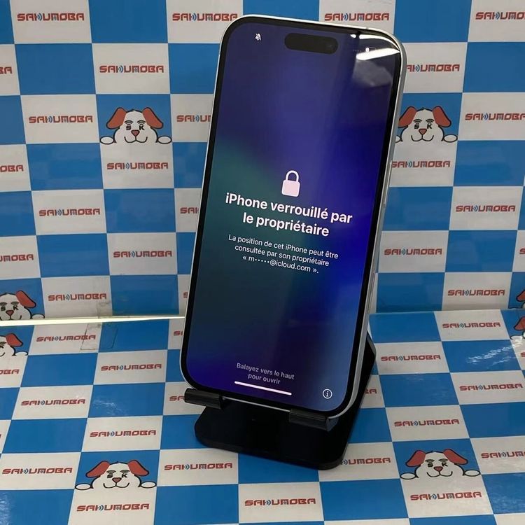 【中古】即日発送可iPhone16 128GB ホワイト MYDR3J/A AU版SIMフリージャンク品