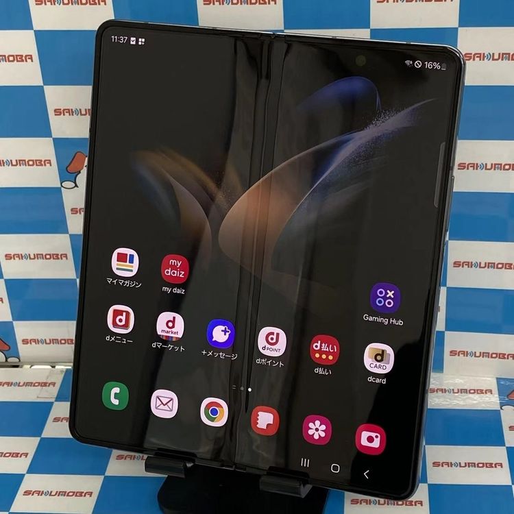 【中古】Galaxy Z Fold4 5G 256GB グレイグリーン SC-55C docomo版SIMフ|スマホやタブレット販売のサクモバ