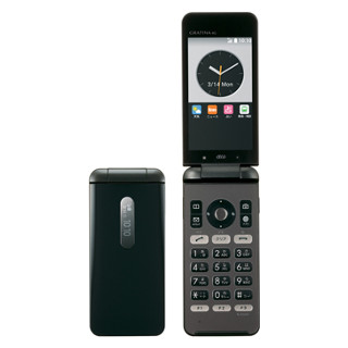 【新品・白ロム・本体】AU GRATINA4G  KYF31 ブラック　携帯電話 ガラホ　ＫＹＦ31　BLACK