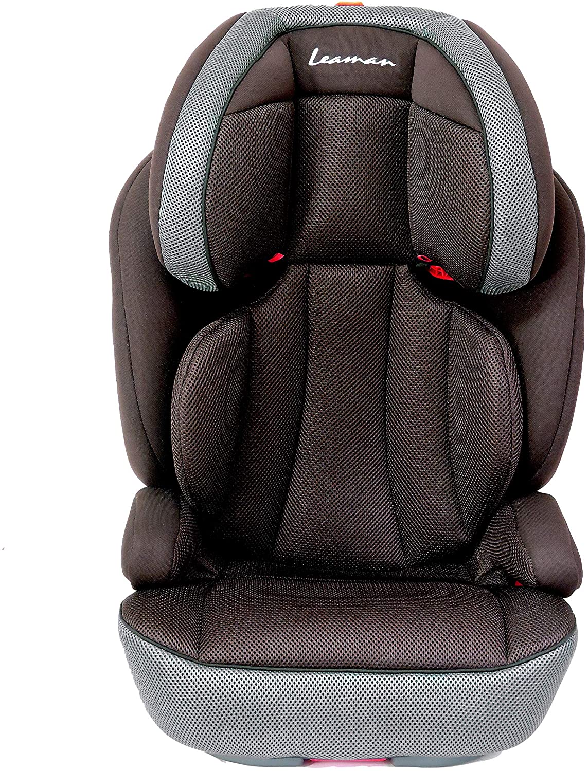 リーマン Isofix シートベルト固定両対応 背もたれ付きジュニアシート カイナハイバックisofix ブラウン 3歳 1年 103 Ssd Co Ao