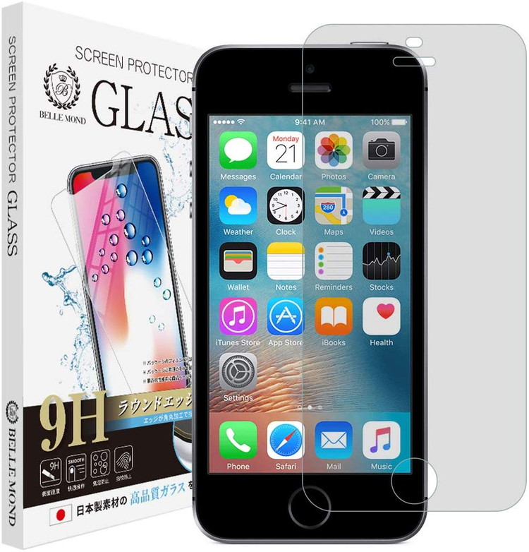 楽天市場 Iphone Se 16 アイフォン 保護フィルム Iphonese 16 ガラスフィルム Iphone5 Iphone5s フィルム Iphone5c 液晶フィルム アンチグレア 日本製ガラス 9h 指紋防止 気泡防止 ラウンドエッジ Iphone Se 16 5s 5c 5 16 フィルム Yff モバイルワン