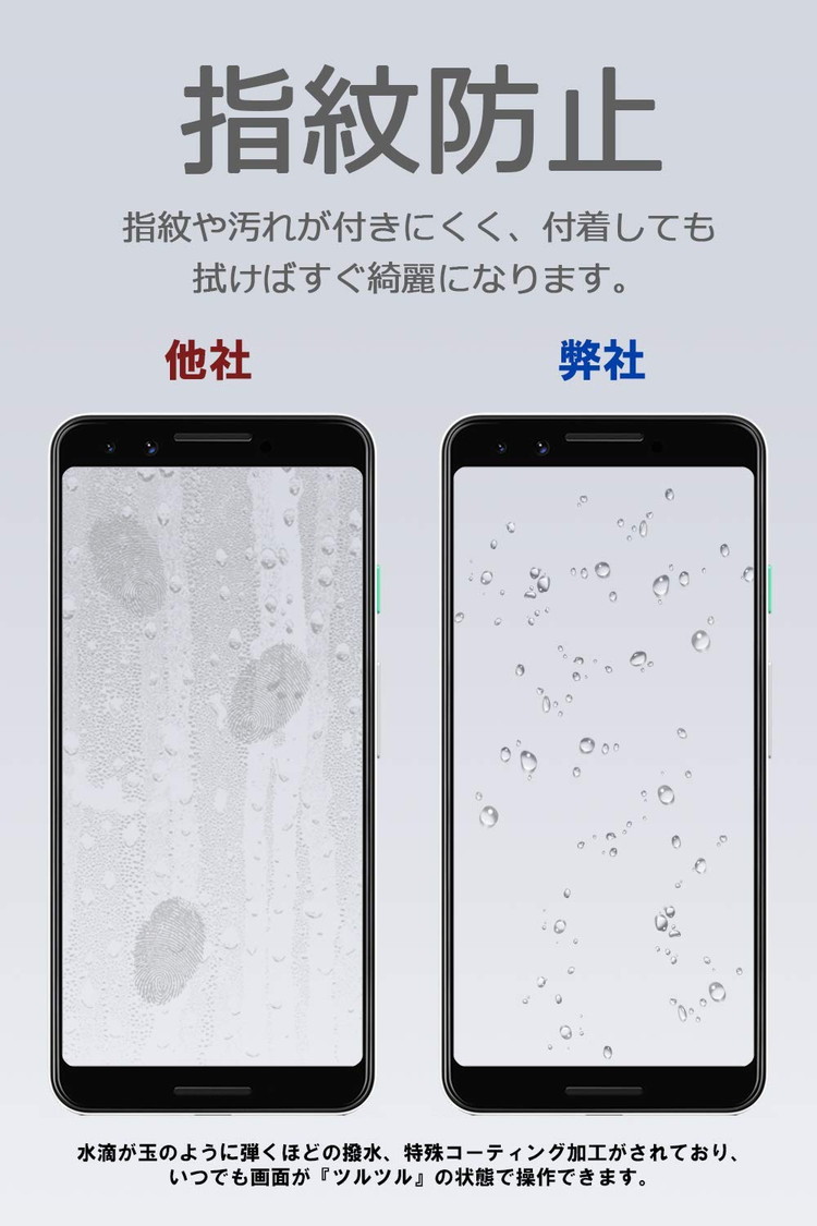 楽天市場 Pixel 3 透明 ガラスフィルム 18ヶ月交換保証 強化ガラス 保護フィルム 硬度9h 指紋防止 高透過 Bellemond Pixel 3 Gcl 495 モバイルワン