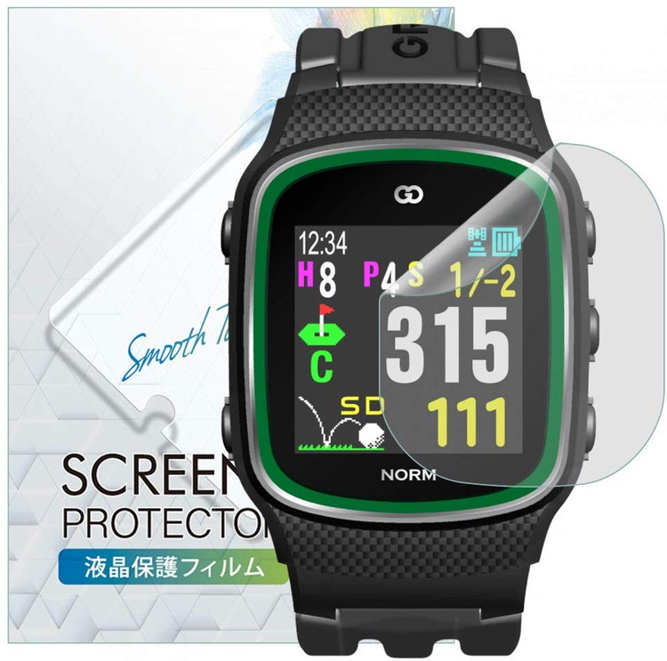 GreenON The Golf 最安挑戦 Watch Norm グリーンオン ザ ゴルフ ウォッチ ノルム GOLFWCH BELLEMOND 保護 指紋防止 日本製 大注目 気泡防止 フィルム YFF 反射防止 アンチグレア