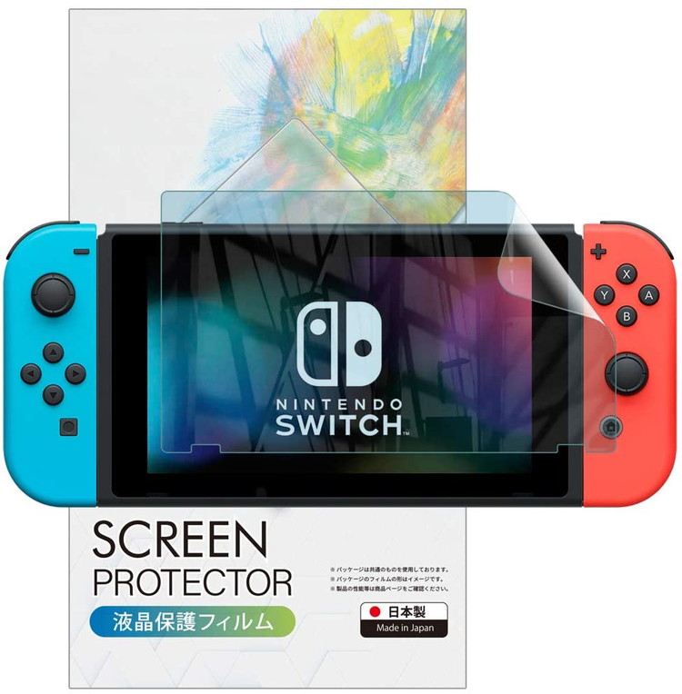 楽天市場 スイッチ Switch フィルム ブルーライトカット フィルム 18ヶ月交換保証 日本製 指紋防止 保護フィルム スイッチ Bellemond Nsbblc 755 モバイルワン