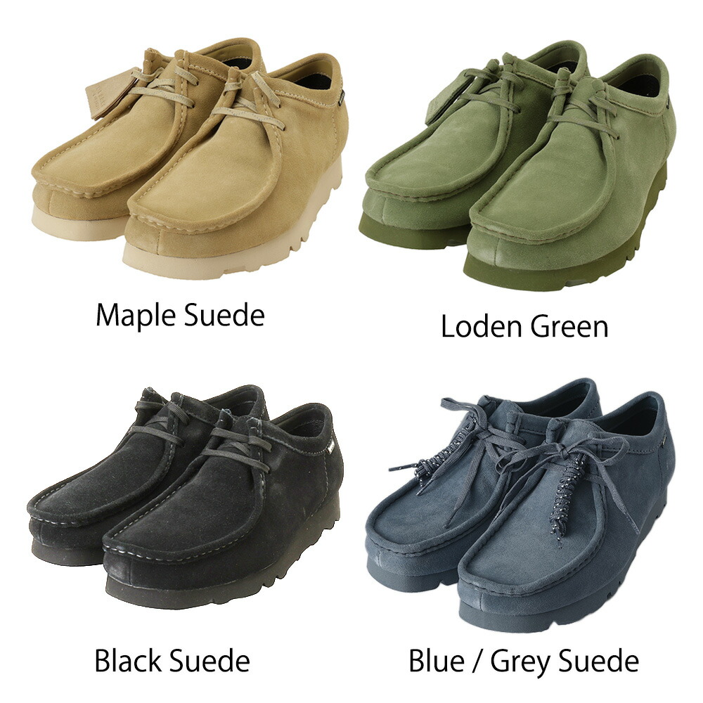 【極美品】Clarksクラークス　ワラビー　ビブラムソール　ゴアテックス Clarks クラークス Wallabee GTX ワラビー ゴアテックス
