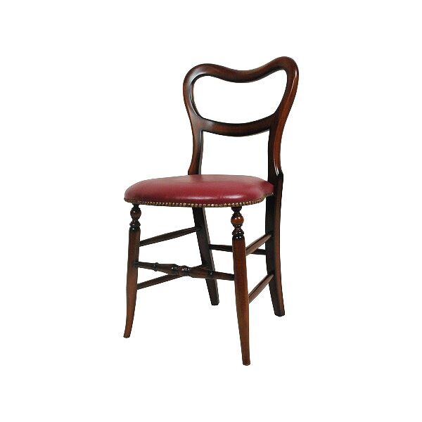 ワインレッド椅子　西洋　英国アンティーク バルーンバックチェア　レトロ 楽天市場】英国アンティークスタイルのバルーンバックチェア ・ 椅子