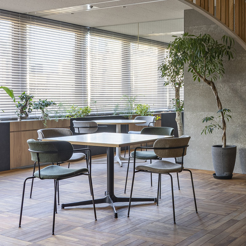 WORK PLUS ワークプラス HOAKA CHAIR ホアカチェア スタッキング可能 オフィス家具 ガーデンチェア【玄関前渡し-M】