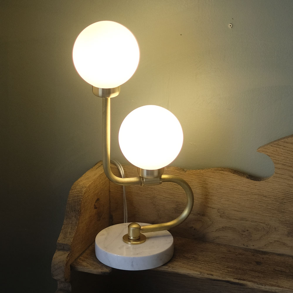 テーブルランプ 2灯 G9 Lamp 天井照明 ライト G9LED電球付き 2色展開 G9TL20G 01