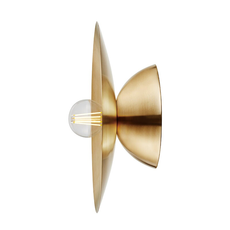 Probe-wall lamp L プルーブウォールランプ L ブラス【電球別売】【LED対応】【取付電気工事必須】【玄関前渡し-OS】 15,466円