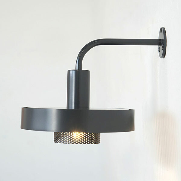Punching bracket light GRY パンチングウォールライト 壁付け照明 E17 【電球別売】【LED電球専用】 【取付電気工事必須】 【玄関前渡送料無料-OS】|Interior shop モビリグランデ