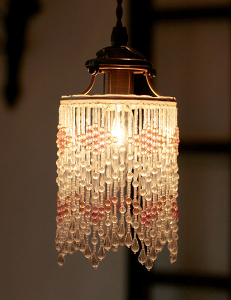 ビーズランプ　② シェード+ソケットコード　ビーズランプシェード 楽天市場】ビーズランプ キット ランプシェード ペンダントライト