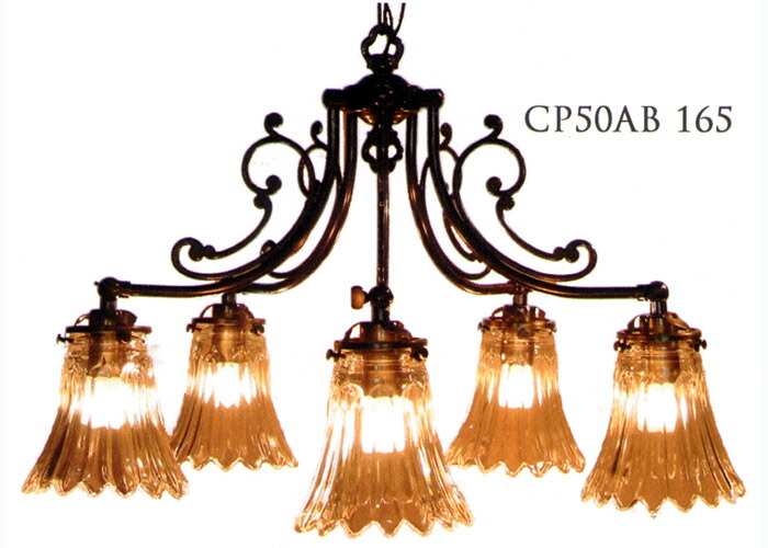 Mobilegrande Classic Style Chandelier Cp 50ab 165 The Equivalent Classic Style Chandelier 60 W X 5 Light