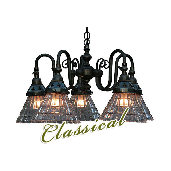 Classic Style Chandelier Fc 122a5 318 The Equivalent Of 60 Wx 5 Lights 300 W Lamp Included Pendant Light Shade Antique Ceiling
