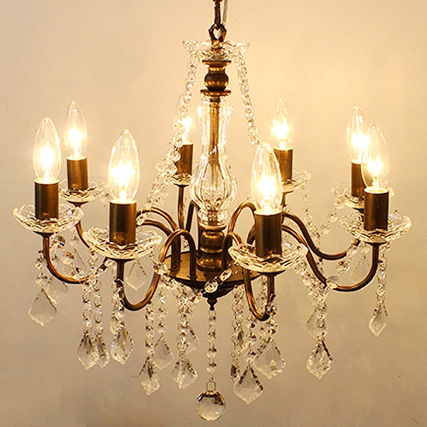 ベーシックシャンデリア Basic Chandelier 白熱球 　0202-li-os-001-8-at｜Interior shop　モビリグランデ