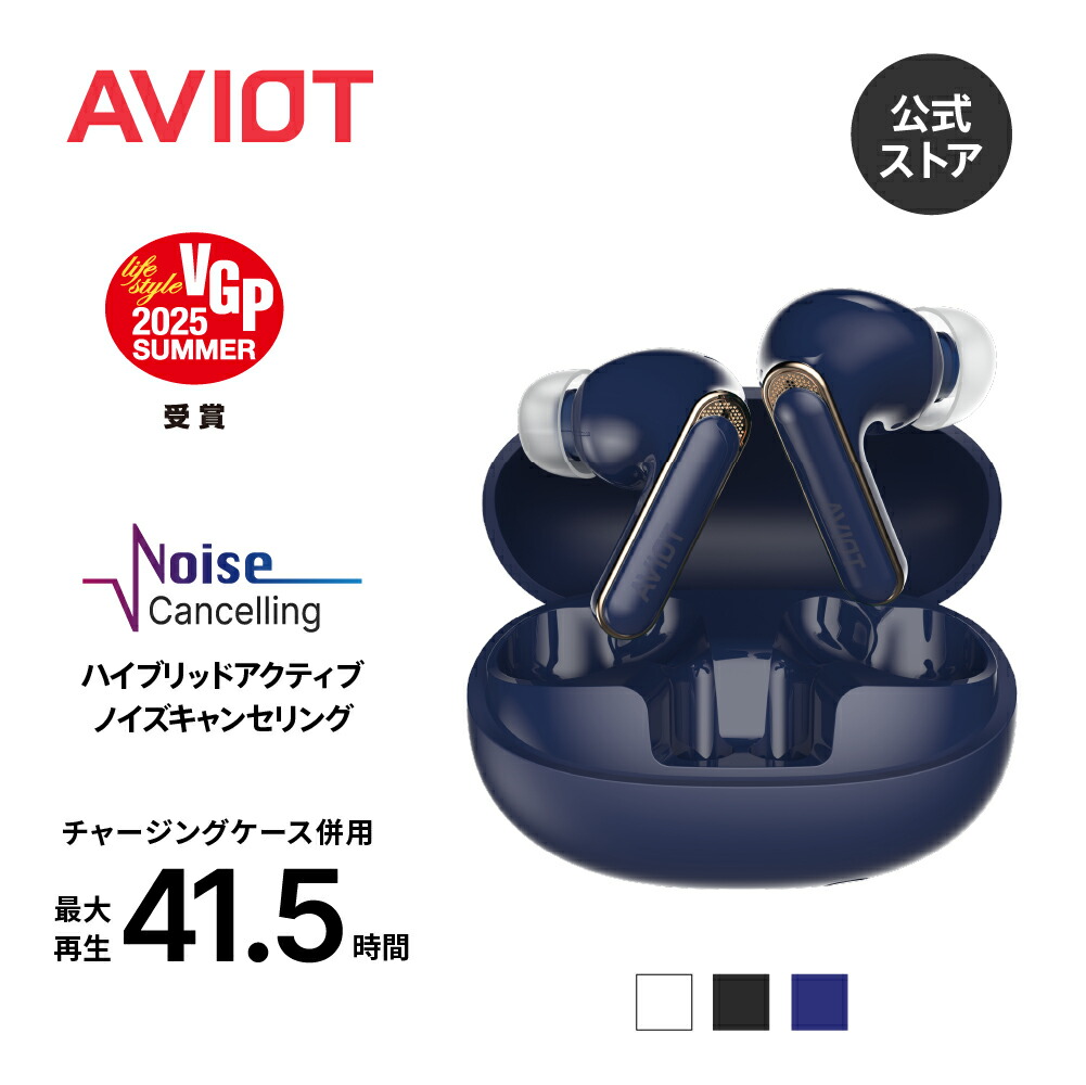 楽天市場】AVIOT TE-Q3 アクティブノイズキャンセリング