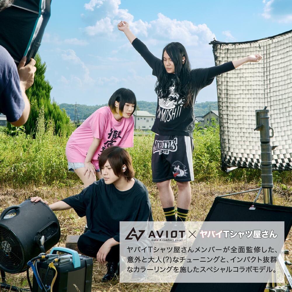 販売終了・入荷予定なし】ヤバイTシャツ屋さん × AVIOT TE-D01g