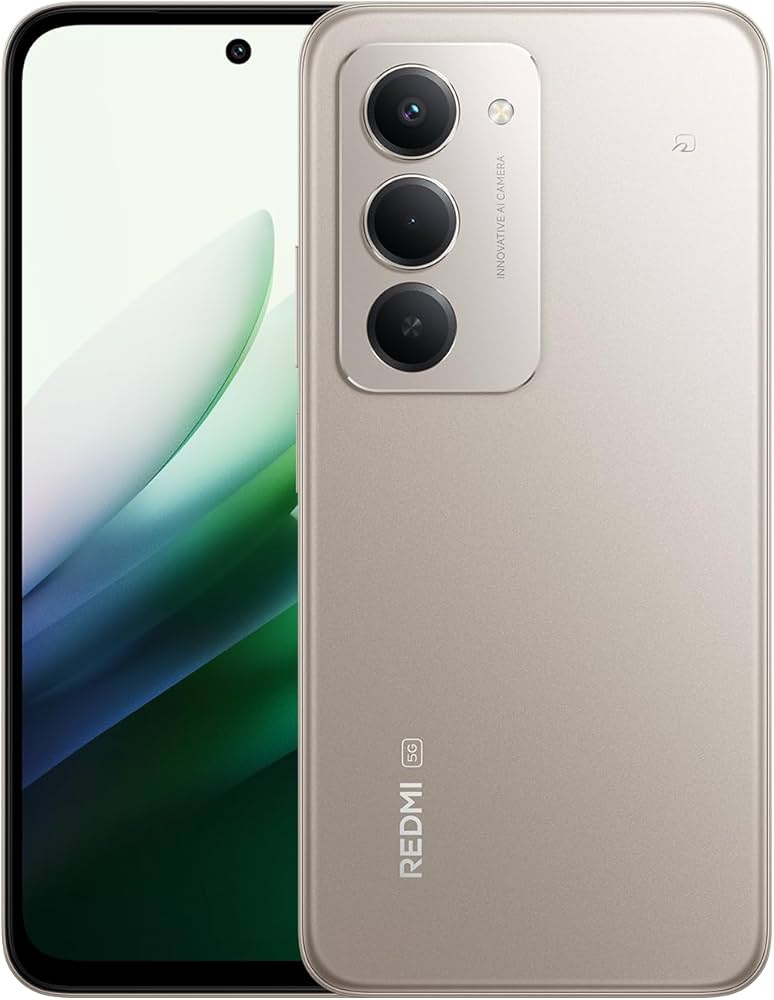 【新品未当て嵌める】REDMI 15 5G 4GB+128GB Softbank [チタン薄墨色]【主日以外即日送りとどける】【貨物輸送無料】