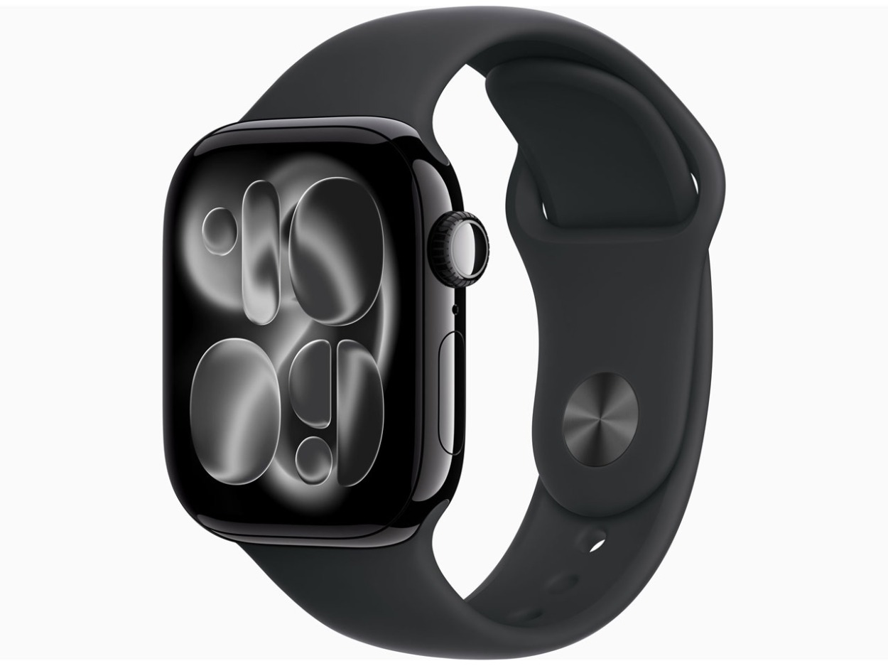 【新品未開封】Apple Watch Series 11 GPSひな形 42粍 MEQT4J/A [ジェットブラック・ブラックスポーツバンド S/M]【主日以外即日送りとどける】【貨物輸送無料】