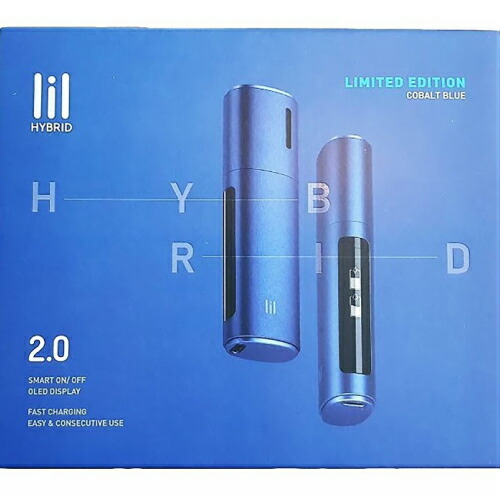 楽天市場 新品未開封品 新加熱式たばこ Lil Hybrid2 0 リル ハイブリッド コバルト ブルー 製品登録不可商品 モバイル販売