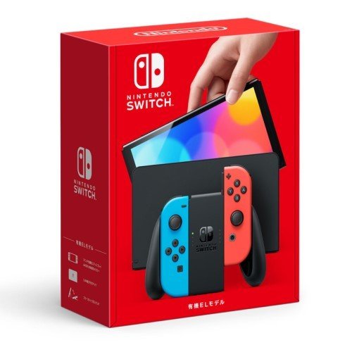 【楽天市場】【9/14～期間限定ポイントUP】Nintendo Switch有機ELモデルJoy-Con(L)ネオンブルー/(R)ネオンレッド