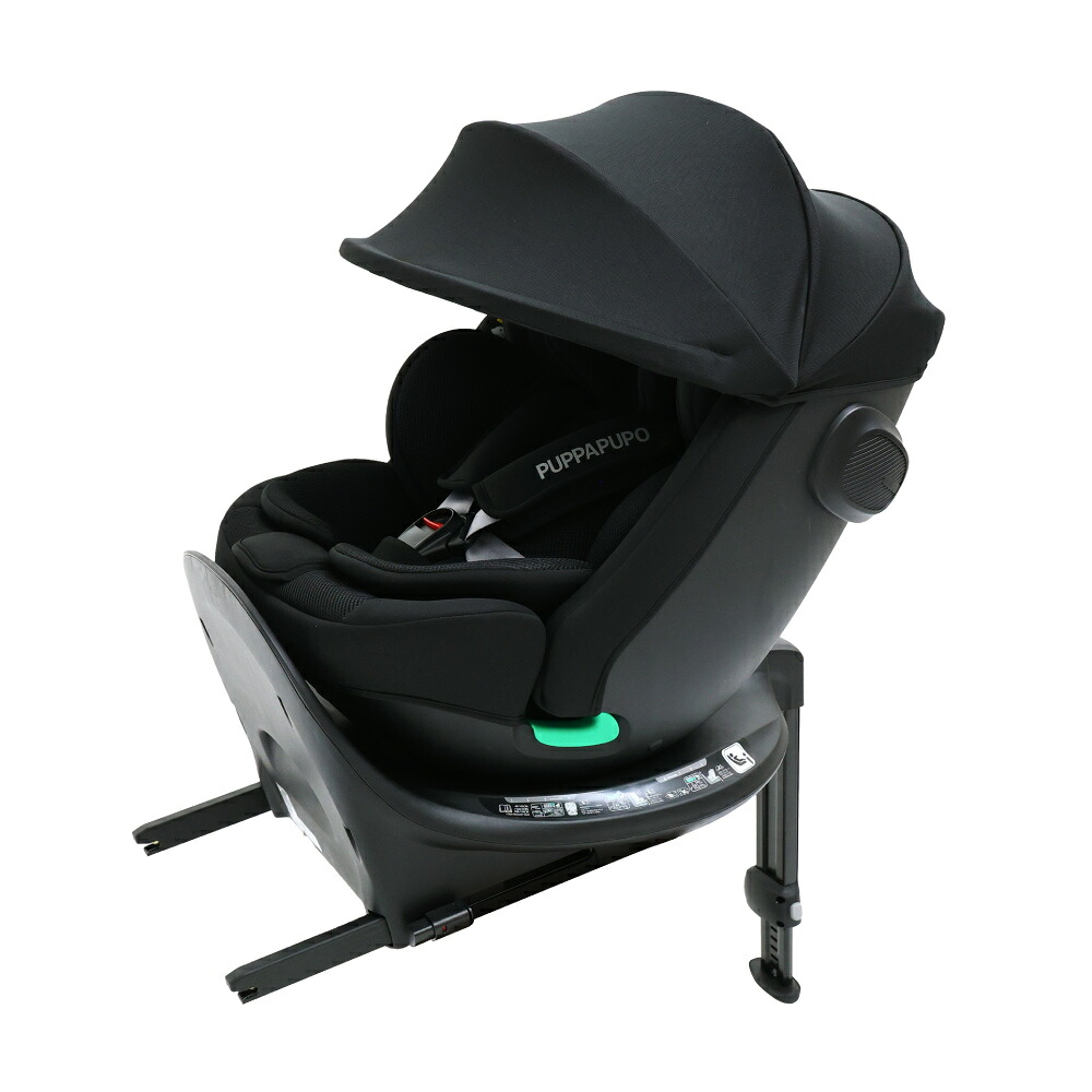 【新品】プッパプーポ [回転式] チャイルドシート ISOFIX R129 新生児 ベビー キッズ ジュニア ジュニアシート【日曜日以外即日発送】【送料無料】