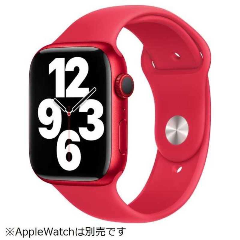 【新品未開封】Apple純正品45mmケース用（PRODUCT）REDスポーツバンド MP7J3FE/A【日曜日以外即日発送】※レターパック全国送料無料