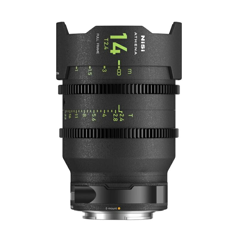 【新品】NiSi ATHENA PRIME LENS 14粍 T2.4(Eマウント)【主日以外即日送りとどける】【貨物輸送無料】