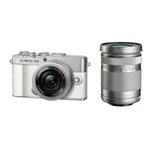 【新品】OLYMPUS PEN E-P7 EZダブルズームキット [ホワイト]【送料無料】【即日発送、土、祝日発送】｜モバイル販売