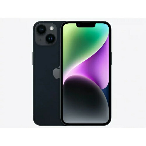 【ほぼ新品・本体のみ】APPLE iPhone14 128GB ミッドナイト MPUD3J/A 【即日発送、土、祝日発送】【送料無料】