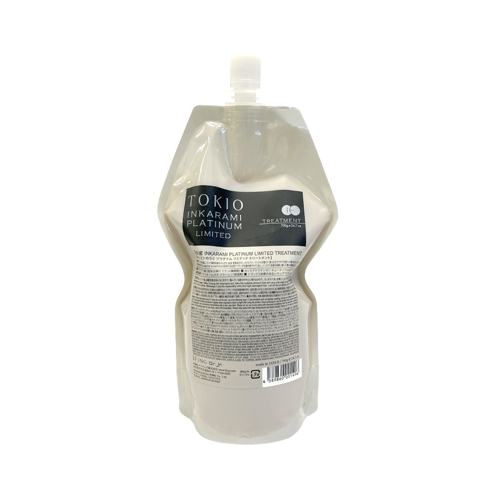 楽天市場】TOKIO IE インカラミ プラチナム リミテッド シャンプー 700ml 詰替え リフィル トキオ アイイー PLATINUM  LIMITED【メール便】 : ビューファ