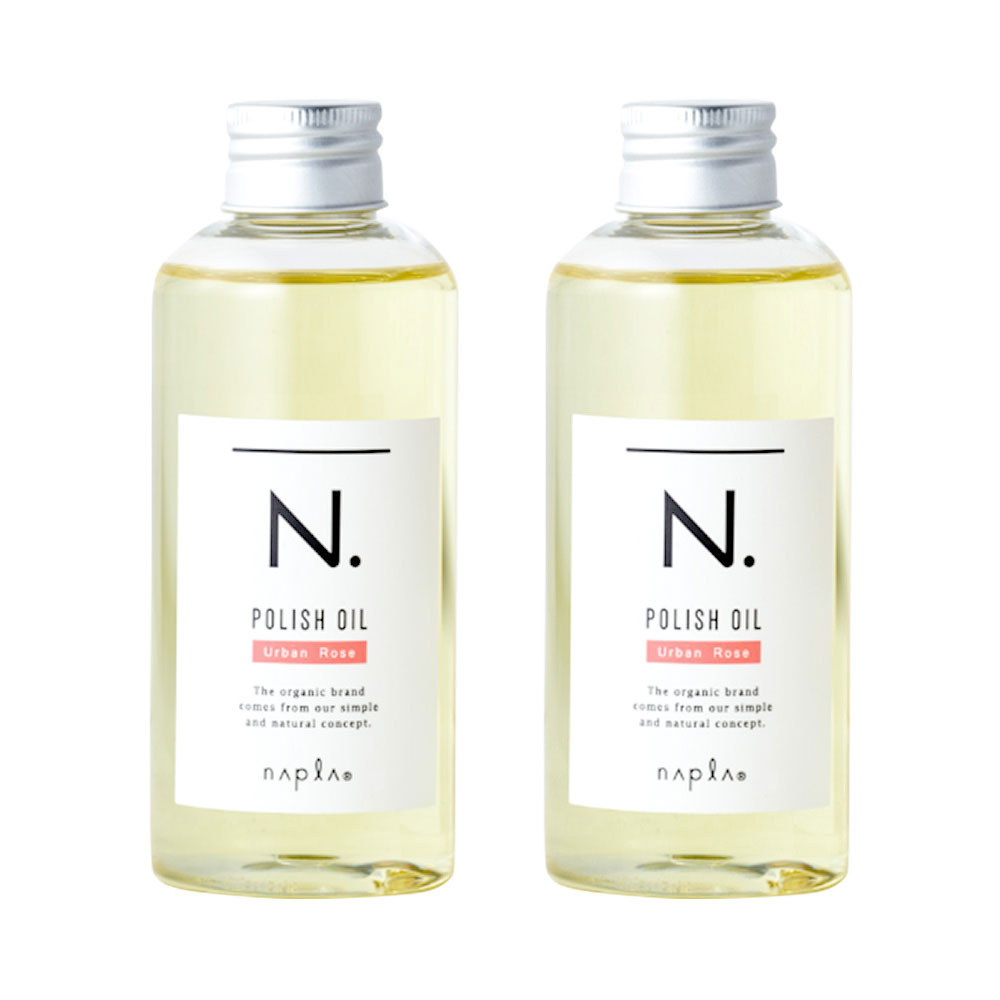 2個セット ナプラ N. エヌドット ポリッシュオイル UR 150ml アーバンローズ の香り napla ヘアオイル アウトバスオイル ヘアケア 国内正規品
